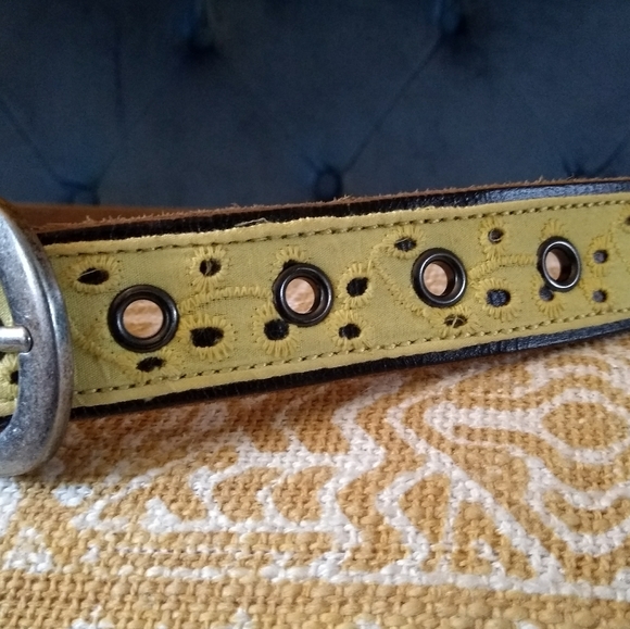 XL yellow American eagle belt - Picture 4 of 5